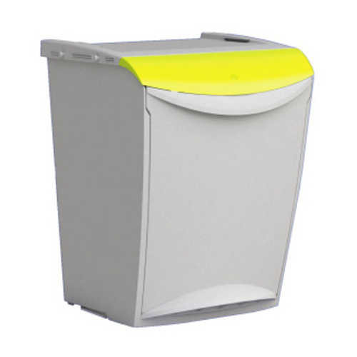 Контейнер за сортиране на отпадъци - жълт капак