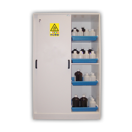 Шкаф за безопасно съхранение на химикали 1135x615x1850 mm