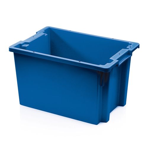 Кутия за подреждане - 600 x 400 x 350 mm - синя