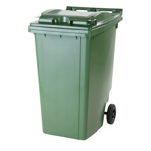 Пластмасов контейнер 360 л - зелен