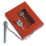 Аварийна кутия за ключове с чукче и заключване