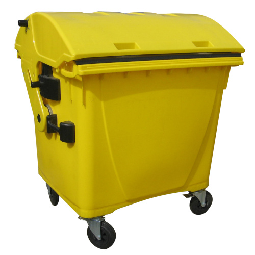 Пластмасов контейнер 1100 л - жълт
