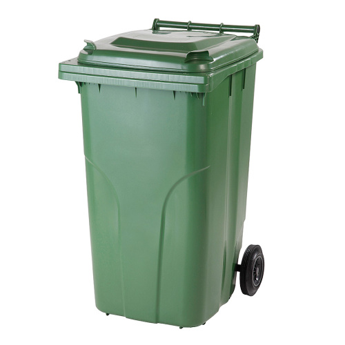Пластмасов контейнер 240 л - зелен