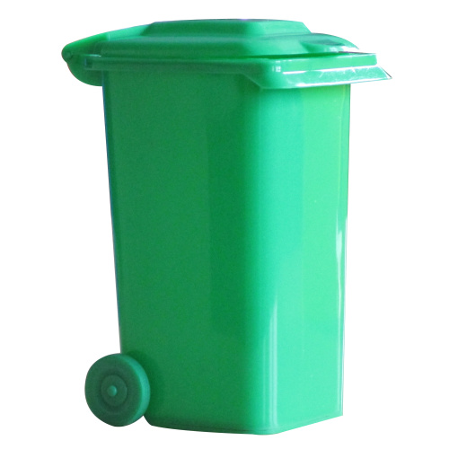 Мини пластмасов контейнер - зелен