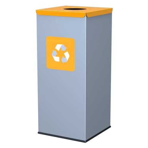 Рециклируем контейнер за отпадъци - жълт капак