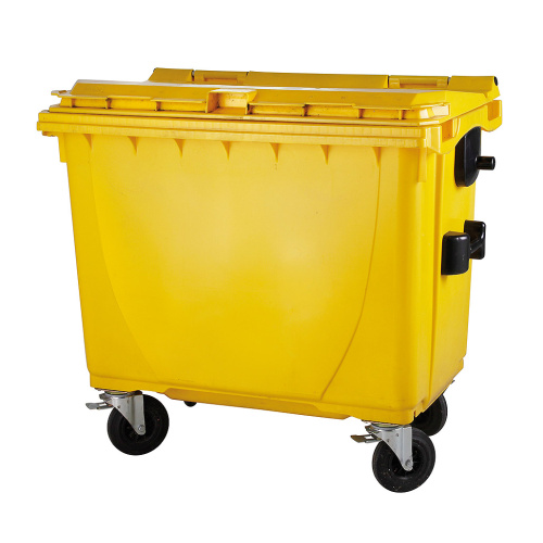 Пластмасов контейнер 660 л - жълт
